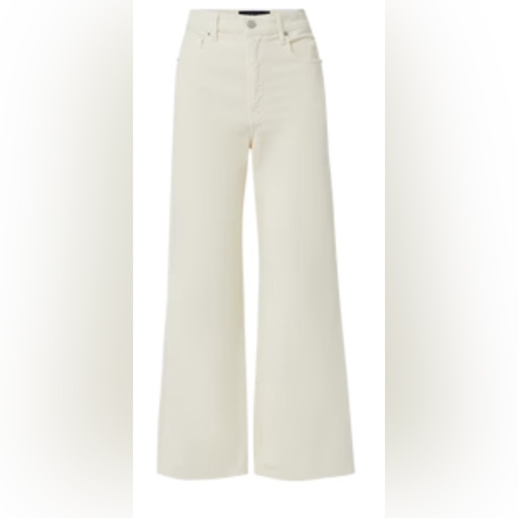Veronica Beard Denim - Veronica Beard Ecru- Off-White Wide Leg corduroy jeans